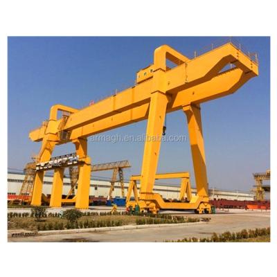 China Gantry Crane Overhead Crane 20ton Small Boat Lifting Gantry Crane for sale