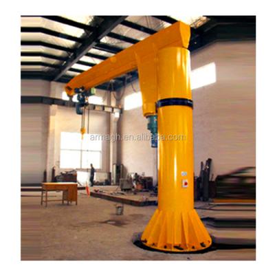 China Jib Crane Jib Crane with Wheels 05 Ton Portable Slewing Jib Crane Jib Crane Crane for sale