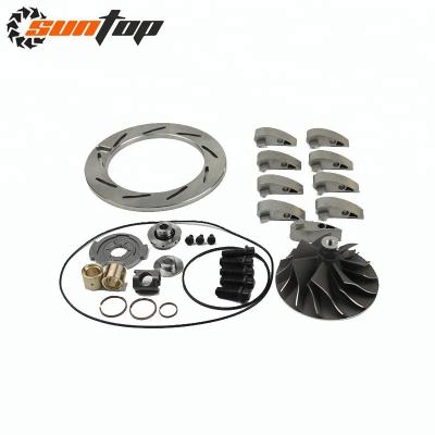 China Powerstroke Powerstroke 6.0 GT3782VA Turbo Cast Wheel Rebuild Kit 9Vanes Unison Ring for sale