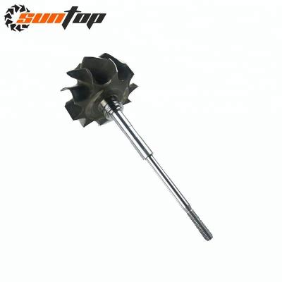 China 2003 6.0L GT3782VA Turbo Rise Turbine Wheel Shaft - 10 Blades Powermax OE Standard for sale