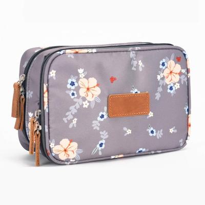 China New Hot Selling Durable Heat Transfer Printed Multifunctional Waterproof Clutch Storage Bag Wristband Travel Toss Portable Cosmetic Bag for sale