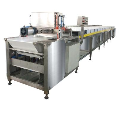 China Snack Factory 600mm Chocolate French Fries Production Line / Pneumatic French Fries Depositing Machine / Chocolate Depositor for sale