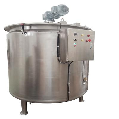 China QBJ2000 snack factory cone bottom SS304 storage tank/chocolate machine/chocolate storage tank for sale