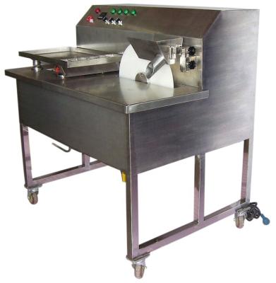 China Snack Factory JZ18A Factory Price Manual Used Chocolate Tempering Machine / Small Chocolate Machine for sale