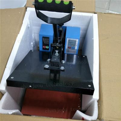 China Building Material Shops Small Cheap Used 40X60 T-shirt Sticker Sublimation Transfer Printing Heat Press Machine for sale