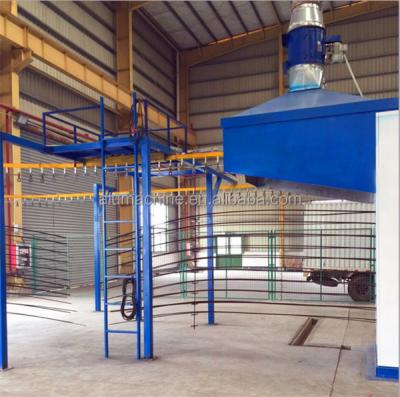 China Factory Aluminum Powder Coating Machine / Powder Coating Equipment Line for sale