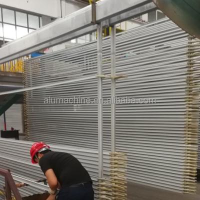 China Factory High Efficiency And Low Cost Anodizing Machine Plant For Aluminum Profiles for sale