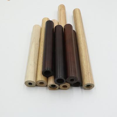 China Sustainable Rod Pole Stake Stick Fishing Pole Varnished Wooden Wooden Pole Handle For Broom And Broom for sale