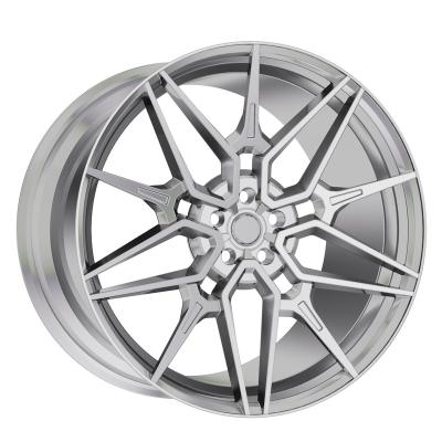 China High Quality Custom Forged Aluminum Car Wheel 6061-T6 ALLOY Concave Rims 5 Hooks 18 To 24 Inch 2 Pieces for sale