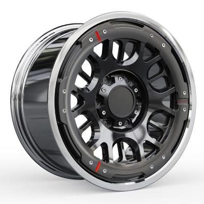 China ALLOY new design custom forged, 6061-T6 aluminum 18 to 24 inch multi spoke black monoblock wheel, car alloy wheel for sale