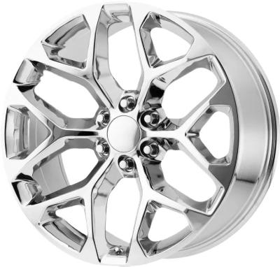 China Aluminum For CHEVROLET Replacement Rims , 18 To 24 Inch Alloy Wheel Rims for sale