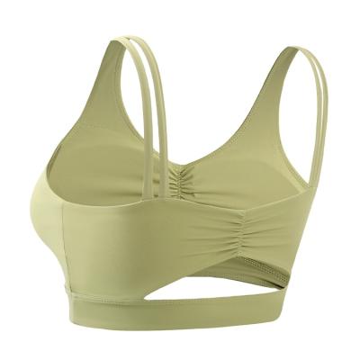 China Breathable New Desgin 100% Full Inspection Full Body String Sports Bra Manufacturer From China for sale