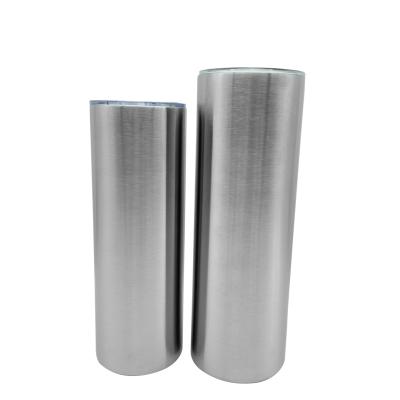 China 20oz 30oz Tumbler Cups Wholesale Straight Modern Double Wall Insulated Water Bottle Lean Stainless Steel Tumbler for sale