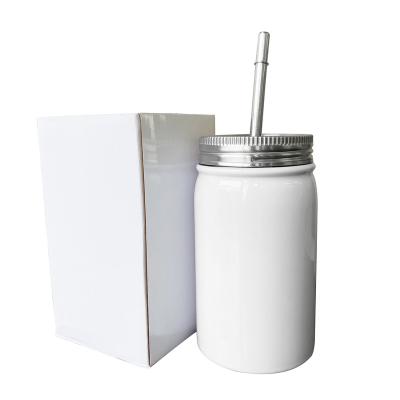 China Sustainable Wholesale Style 17oz Stainless Steel Wall Insulation Vacuum Jar Custom Double Tumbler for sale