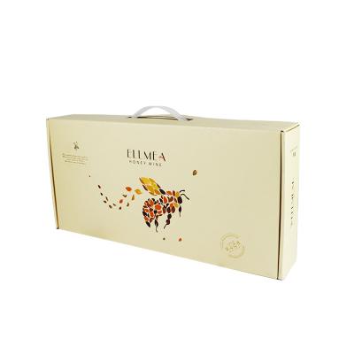 China Recycled Materials Honey Sugar Packaging Innovative Book Folding Custom Paper Box for sale