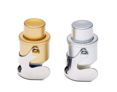 China AMAZON Disposable Hot Latch Press Pump Vacuum Champagne Stopper Bottle Saver Sparkling Wine Sealer Single Preserver Dating for sale