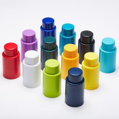 China Hot Selling Plastic Pump Cap 2-in-1 Vacuum Wine Stopper Beverage Bottle Food Safety 2021 Press Type Sealer for sale