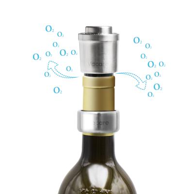 China Wine Freshness Keeping 2021 Hot Selling Reusable Red Grape Wine Vacuum Wine Seal Corks for sale