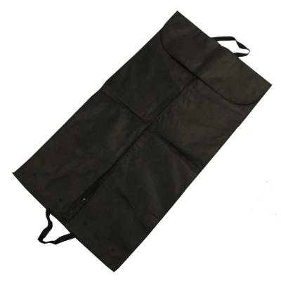 China Cheap Non Woven Biodegradable Garment Storage Bag Clothing Tote Bag Garment Bag With Zipper for sale