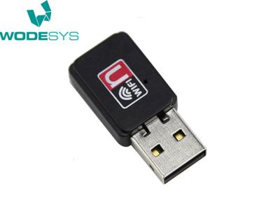 China 802.11 N Wireless USB WiFi Adapter , Desktop Computer USB Dual Band Wireless Adapter for sale