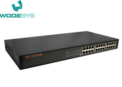 Κίνα Rackmount 24 διακόπτης δικτύων Gigabit λιμένων, διακόπτης δικτύων υπολογιστών γραφείου του τοπικού LAN Gigabit προς πώληση