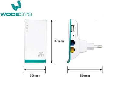 China Draadloze N Wifi de Routerrepeater van 802.11N/G/B 300Mbps, Draadloze Internet-Repeater Te koop