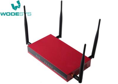 China Hoge Waaier 802,11 AC de Router Rode Kleur MT7620A Chipset van WiFi van het Toegangspunt Draadloze Te koop