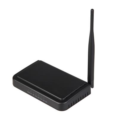 China Gigabit 802.11 N Wireless Router Single External 5dBi Antennas Black Color for sale