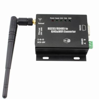 China RS232 Wireless Serial Server Data Modules Transceiver , WiFi Serial Port Device Server for sale