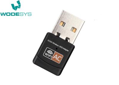 China 600Mbps draadloze 802,11 AC USB WiFi Adapter met Chipset Realtek8811AU Te koop