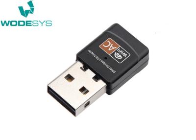 China de Dongle van 600Mbps 2.4Ghz 5Ghz 802,11 Ac Wifi, Draadloze Lan Netwerkadapter Te koop