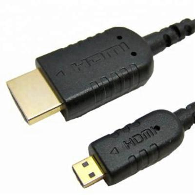 China Car 5FT 4K 3D Gold Plated Most Flexible And Thinnest Micro HDMI To HDMI Cable 1.5m for sale