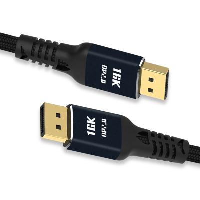 China High Quality Braided Version 16K 0.5m COMPUTER DisplayPort Cable 2.0 for sale