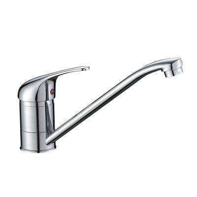 China China Modern Cold Water Mixer Hot Zinc Material Kitchen Faucet for sale