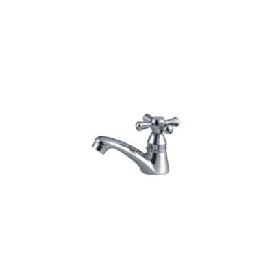 China Modern Outdoor Cold Tap Zinc Public Places Single Cold Chrome Faucet for sale