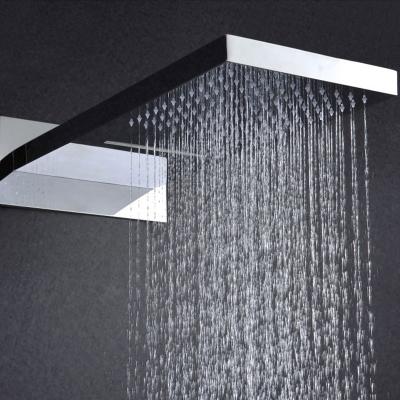 China Without Switch Feature China Design Bathroom Stainless Steel Waterfall Wall Mounted Rainfall Shower Head for sale