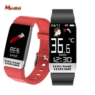 China Free MP3 Playback Dropshipping Logo T1s Temperature Smartwatch Sport Smartwatch Heart Rate Monitor Health Care Watch Android Watch for sale