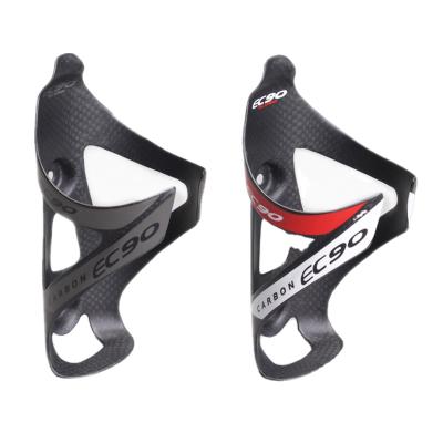 China Safety EC90 Recycling Bottle Cage Plate Colorful Lightweight Carbon Fiber Bike Bottle Cage for sale