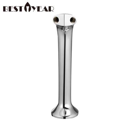 China Cheap Wholesale Popular Brass Beer Party Hardware 304 Stainless Steel Wine Tube Cycle Refrigeration Beer Tower For Beer Party for sale