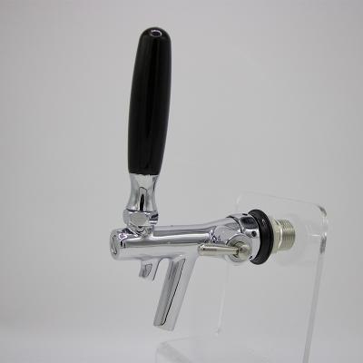 China Wholesale cheap food safety on sale 100% 304 stainless and brass double mouth beer taps for bars and restaurants for sale