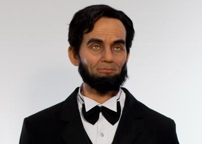 China Famous  American President  Abraham Lincoln Wax Figure / Celebrity Wax Statues for sale