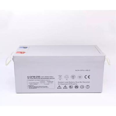 China Solar Energy Storage Systems Solar Battery 24V Energy Storage 100ah 200ah 250ah Gel Battery Lead Acid Battery For Home for sale