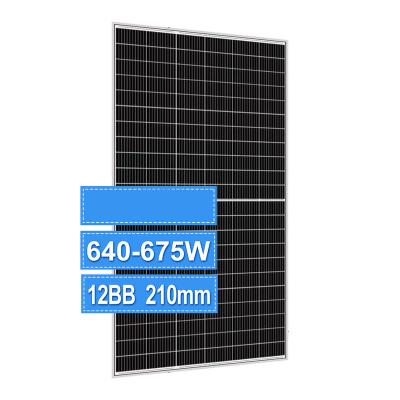 China Commercial Monocrystalline Solar Panel With 30 Years Warranty TUV CEC Certificate Solar Panel 640W 645W 650W 655W 660W 665W 670W 675W for sale