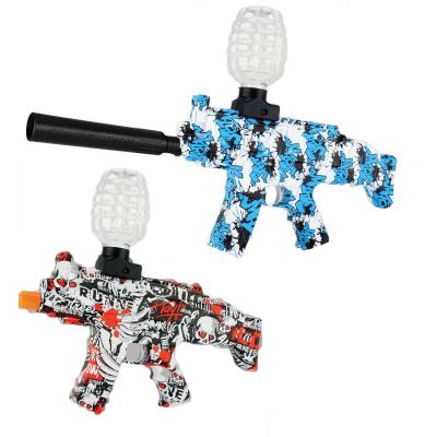 China Electric Toy ST615B Gel Orbie Splatter Ball Gun Water Gun Electric Blue Doodle Ammo Fully Automatic Gun Blaster for sale