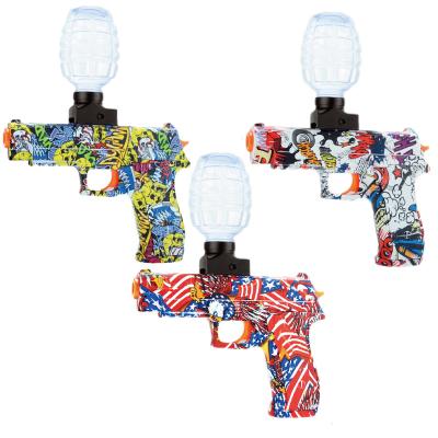 China Hot Selling Full Automatic Electric Gun Toy Gel Water Gun Gelatin Ball Water Jelly Beads For Outdoor Activities Game Toy Gun for sale