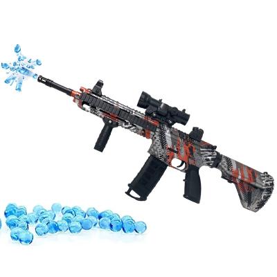 China 2023 Newest Water Toy M416 Electric Water Gel Gun Toy Combined Magazine Gel Gun Splash Ball Gun Kids Soft Toys for sale