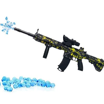 China 2023 Hot Sale Electric Backyard Amusement Water Gel Ball Blaster Water Gel Balls Blaster Outdoor Toy Gun Splash Ball Toy Gun for sale