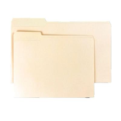 China Viable Type Manila Folder Form Folder Material Paper File Folder Reinforced 1/2 1/3-Cut Tab Legal Size Manila for sale