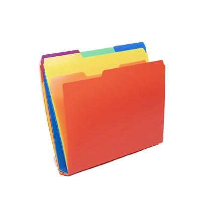 China Custom Viable Color Certificate Manila Classification Folders Full Sheet 1 Type Suspension Divider Folders Form Folder for sale