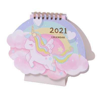 China Creative Calendar 2023 Table Calendar 2023 Template Custom Shaped Cartoon Desk Notebook Table Calendar for Table for sale